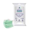 Careview 3 Ply Disposable Surgical Face Mask Pouch with Soft Fabric Earloop & Built in Nose Pin, Certified by BFE>99% & PFE > 95%, SITRA, DRDO, ISO & CE (Pack of 50, Green, Without Valve) view 1