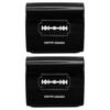 Beaupretty 2pcs Disposal Case Men Beard Razor Storage Box Iron Portable Blades Dispenser Container Home Barber Shop Blades Case view 1