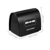 Beaupretty 2pcs Disposal Case Men Beard Razor Storage Box Iron Portable Blades Dispenser Container Home Barber Shop Blades Case view 4