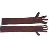 Cozyway Women Men Cotton 24 Inch Full Hand Gloves for Biking and Driving Dust, Pollution and Sunburn Sunlight Protection Gloves (Brown, Free Size) view 2