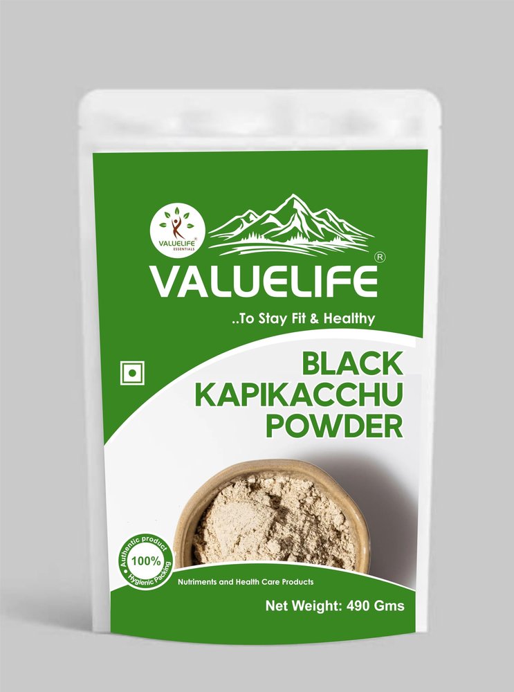 Valuelife Black Mucuna Pruriens 490gm - Black Kapikacchu Powder