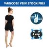 AccuSure Anti-Embolism Knee Length Stockings, Medical Compression, Open Toe for Varicose Vein (Small) view 4