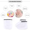 ARTIBETTER 2 Pairs Paraffin Wax Gloves for Hand and Feet Paraffin Wax Bath Gloves and Booties Moisturizing Gloves Foot Spa Cover for Women Girl view 3