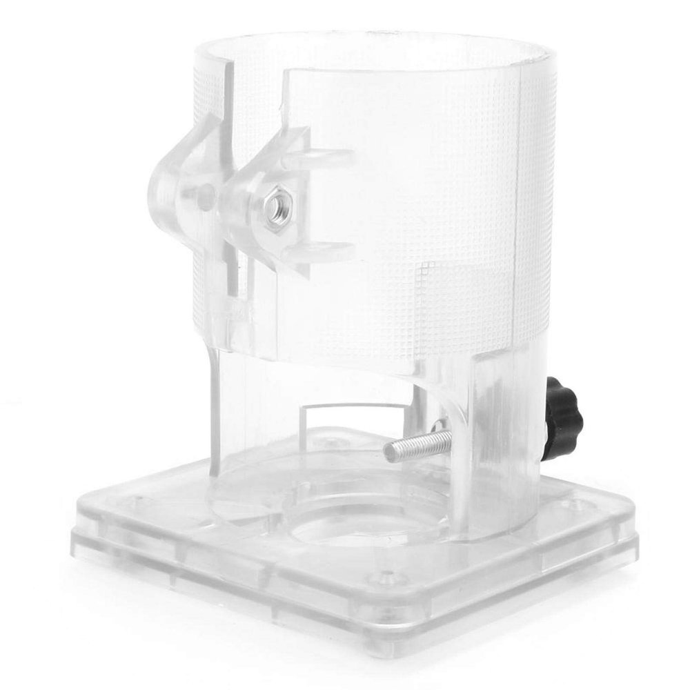 Trimmer Router Transparent Base, Trimmer Router Woodworking Trimmer Base, for Trimmer(Standard)