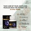 Ayuugain Ortho Capsule for Joint, Muscle, Back, Legs, Shoulder & Knee Pain | 100% Ayurvedic Joint and Muscle Herbal Support Supplement for Men & Women - 60 Veg. Capsules view 2