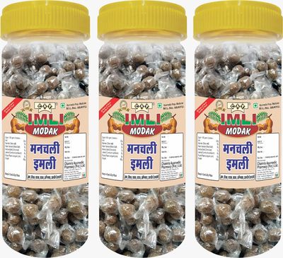 c a p Jet Imli Candy Khatti Mithi Tamarind Pachak -100 Gms Each(Pack Of 3)