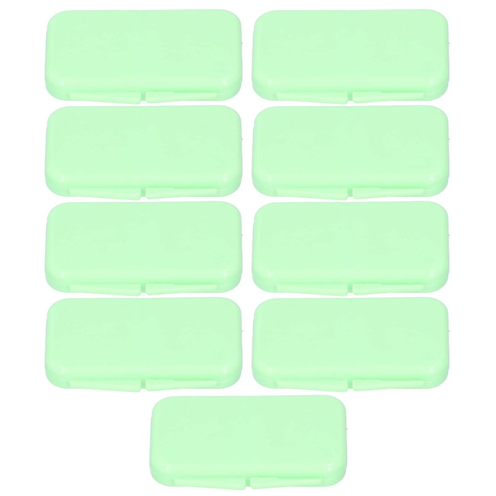 Orthodontic Dental Wax, Safe and Healthy Food Grade Wax Orthodontic Wax with 10pcs Dental Care for Mouth Protection(Tender green)