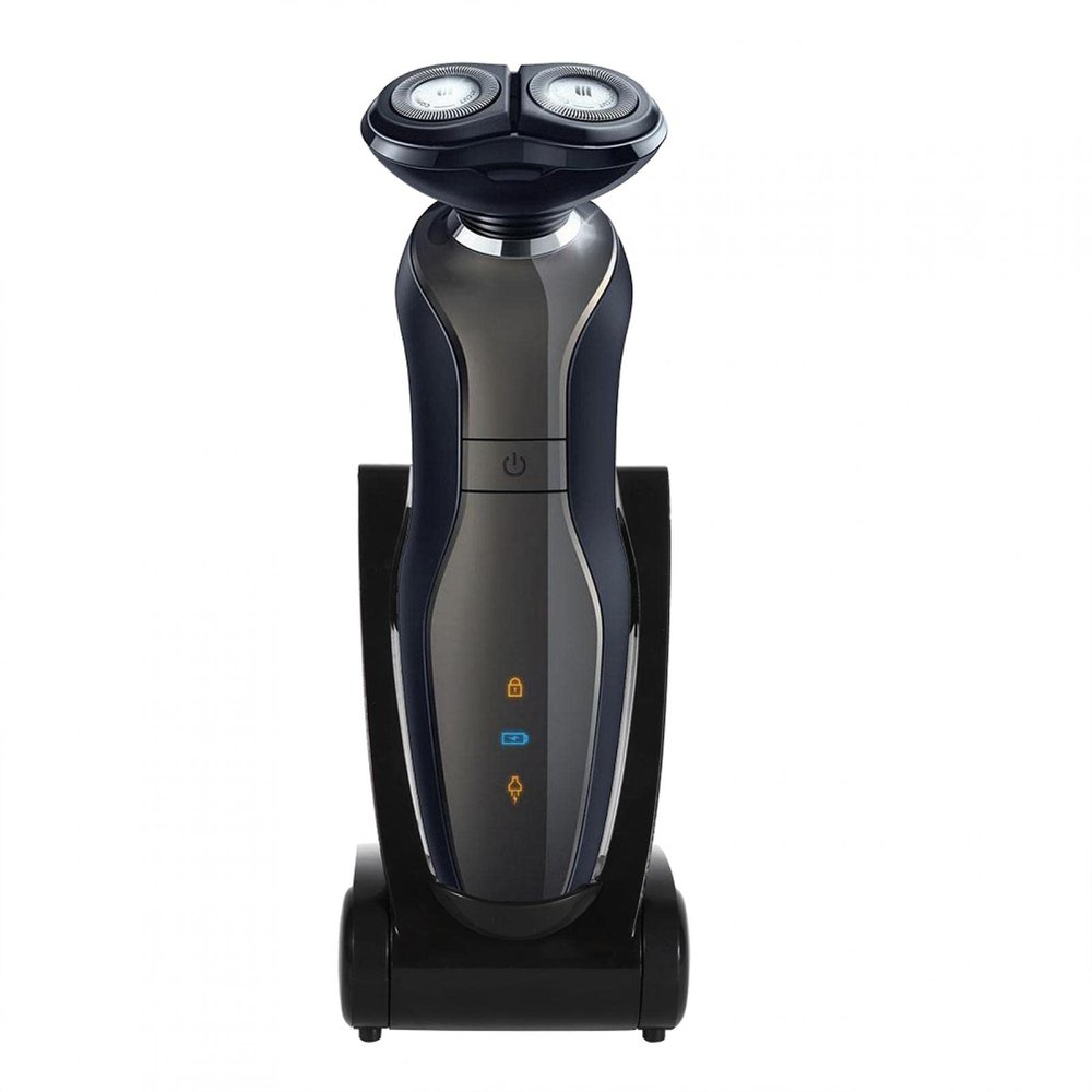 Black 220V Shaver Base, Shaver Charge Base, 2.4W Durable 1298 RQ1150. for Shaver BY-310 Shaver BY-330
