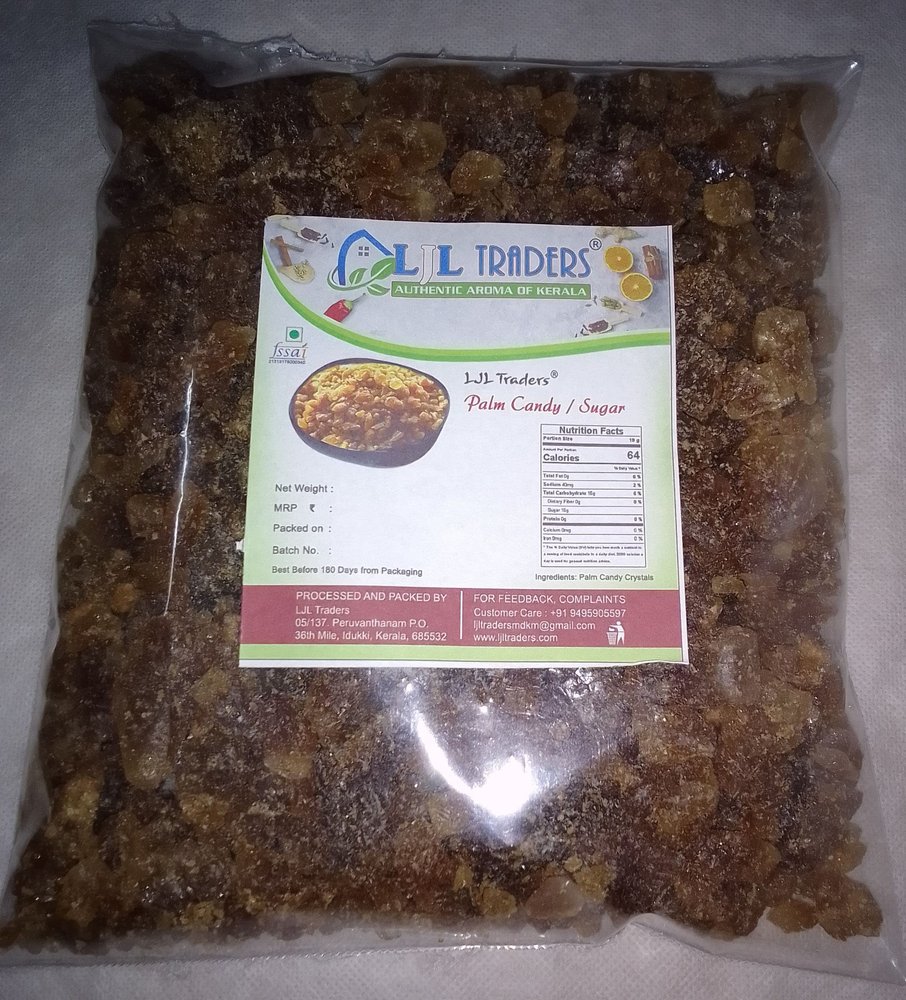 LJL Traders Diabetes-Free Sugar / Panang Kalkandu / Organic Palm Candy / Natural Panam Kalkandam / / taad cheeni - 500 g