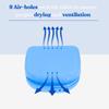 Genco Dental Denture Case, Denture Box with Strainer, Night Cleaner Denture Bath Box for Retainer, Mouthguard, False Teeth, and Denture Cleaning (Blue) view 2