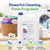 Purela Liquid Detergent 5kg - Glamorous Flower Scent, Eco-Friendly Laundry Detergent for Top & Front Load Machines, Paraben-Free view 4
