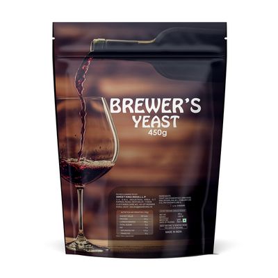 GOODRICH Brewer's Yeast 450Gm | Yeast For Making And Fermenting Wine | Fast Fermentation Wine Yeast | Yeast Wine 450Gm