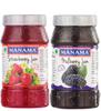 Manama Strawberry Fruit Jam and Mulberry Fruit Jam, 500GMS Each, Pack of 2 view 1