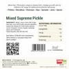 Add me Traditional Mixed Veg Pickle 300gm | Home made Mixed Supreme Mango Chilli Lemon Carrot ker Ginger karonda lasoda Fruit Pickle Glass Pack view 2