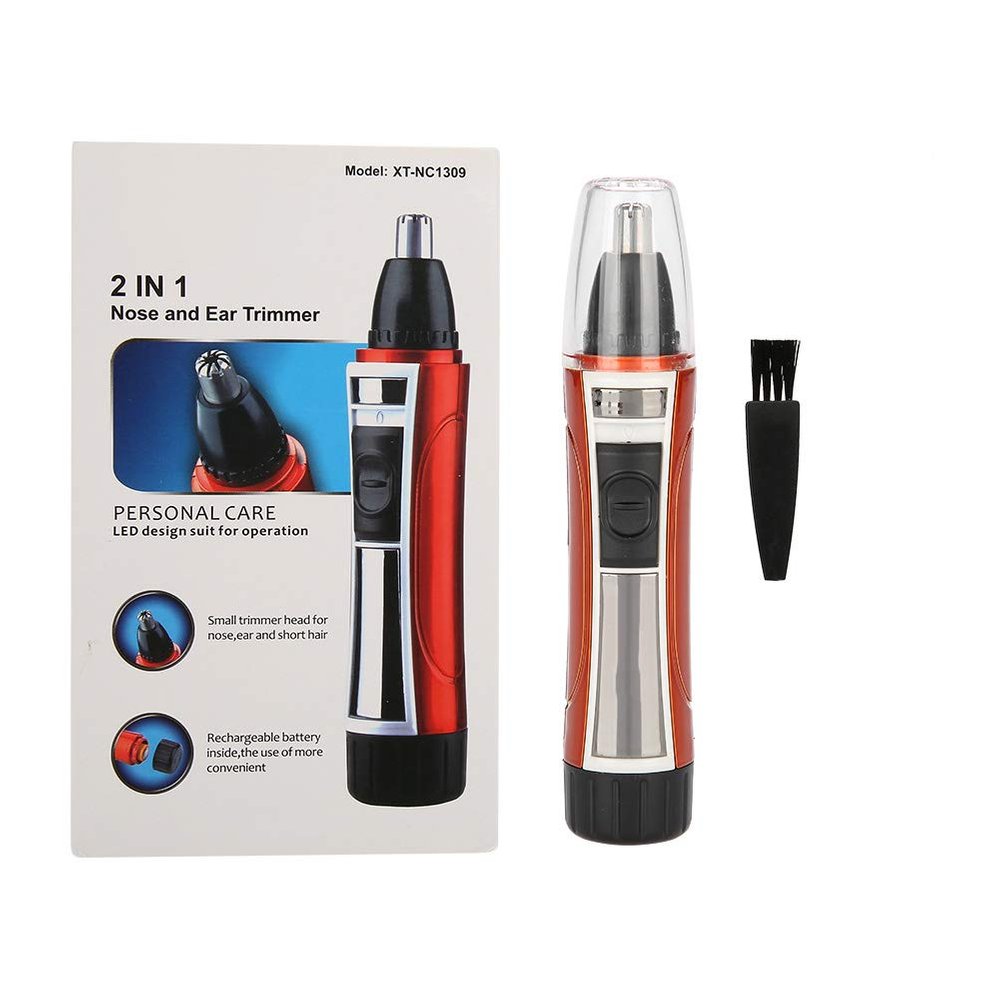 Electric Nose Hair Removal, Electric Face Hair Removal, Professional with LED Lighting for Home Easy to Use Trimming Nose Hair