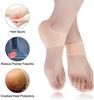 Afflatus Silicone Gel Heel Pad Socks for Pain Relief, Anti Crack Silicon Gel Heel And Foot Protector Moisturizing Socks for Foot Care for Men and Women (Beige, Free Size) - 1 Pair view 3