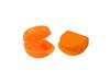 Dentosmile Dental Orthodontic Retainer/Aligner Case/Box/Mouth Guard and Denture Storage in Orange Colour (2) view 1