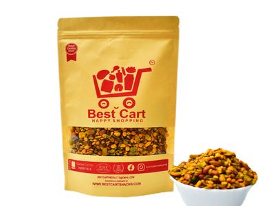 Best Cart-Happy shopping Bengaluru Hurigalu - Crunchy Dals, Spicy Chana Snack with Peanuts | South Indian Spicy Snack | 400 GRAMS