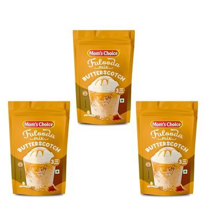 Mom's Choice Mix Butter Scotch Falooda - 200 gm Pack of -3