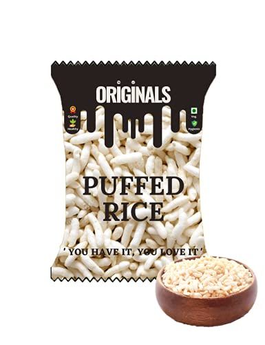 ORIGINALS Raw Puffed Rice (Murmura/Muri) | Healthy Indian Snack |5 kg