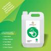 ENTERGENT Dish wash, Powerful Cleaner Premium Concentrate Dish Plate washing Liquid pH Balanced Dish Cleaning 5 Liter can (LIME 5L) view 4