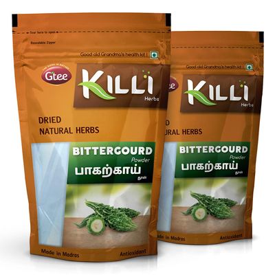 KILLI Bitter Gourd | Karela Powder, 100g (Pack of 2)