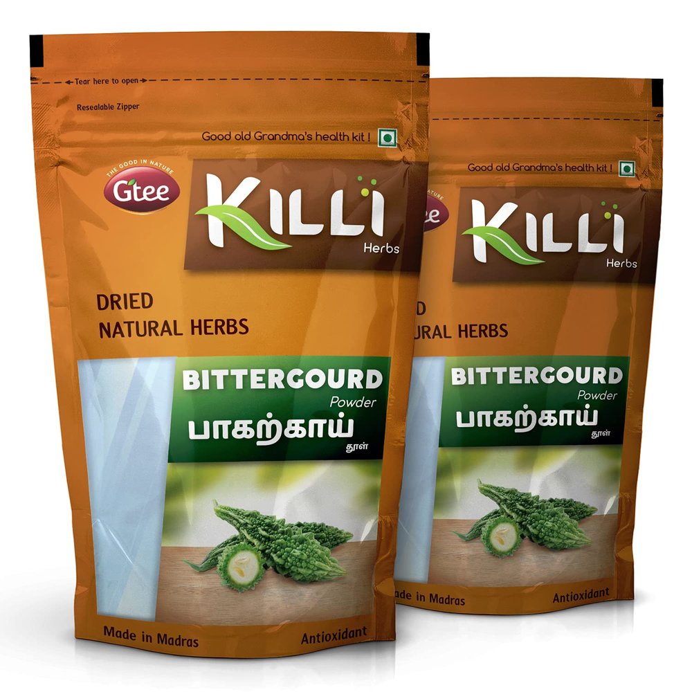 KILLI Bitter Gourd | Karela Powder, 100g (Pack of 2)