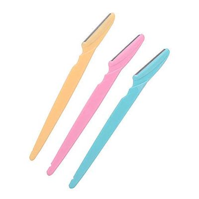 GPNT 3pcs Eyebrow Trimmer Face Razor Leg Body Epilator Brow Knife Facial Shaver