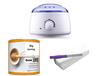 Big saving Automatic Electric Wax Heater Machine Device, Full Body Wax (600 g) Tin Can, Waxing Strips (70 Strips), Wax Knife and Sponge Waxing Kit Wax For Women (Gold Wax) view 1