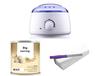 Big saving Automatic Electric Wax Heater Machine Device, Full Body Wax (600 g) Tin Can, Waxing Strips (70 Strips), Wax Knife and Sponge Waxing Kit Wax For Women (White Chocolate Wax) view 1