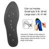 Acupuncture Insoles, Breathable Magnetic Massage Insoles Shock Absorption for Running for Walking for Climbing for Men and Women for Feet Therapy(Leather black small size 35-41) view 2