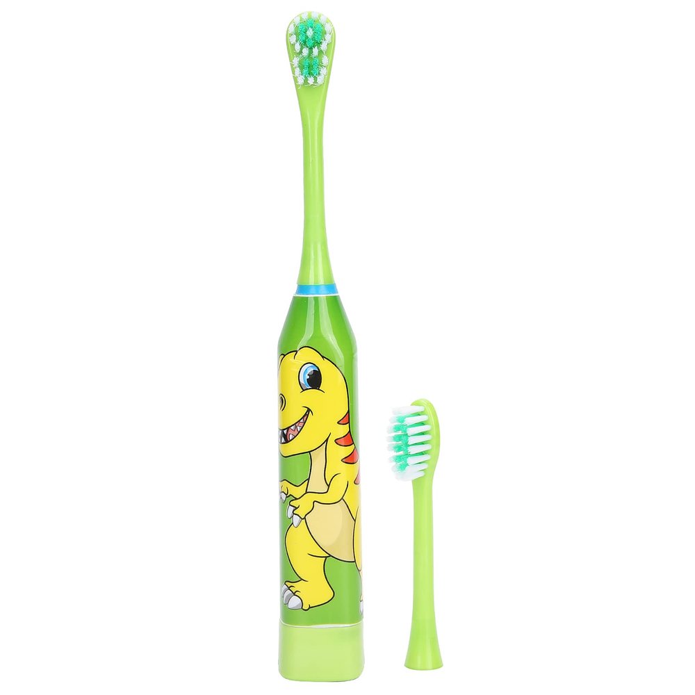 Cute Electric Toothbrush, Safe and Ecofriendly Electric Toothbrush for Bathroom for Home(light green)