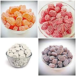 DHAWAK Combo of Candies Orange Candy, Black Kala khatta Candy, PAAN Candy, Candy (Pack of 4 x 100 Gram Each) 400 Gram