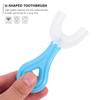 ARTIBETTER 1pc U Type Kids Toothbrush Manual Whitening Toothbrush Silicone Brush Head for Kids ( Aged 3- 6 ) view 4