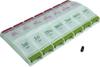 EZYFIT Pill Medicine Organizer Reminder Box 7 Days AM PM I Large Compartments for Bigger Pills Container Cases with Unique Push-Button, Pack of 1 view 1