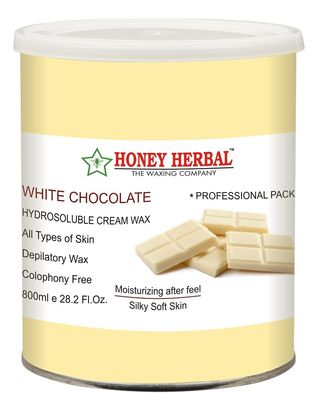 Best Qulaity Chocolate wax for smooth and perfect waxing(White Chocolate 800gm)