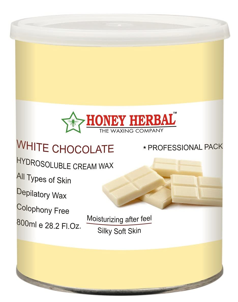 Best Qulaity Chocolate wax for smooth and perfect waxing(White Chocolate 800gm)