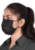 Bildos Melt-Blown Fabric 50 Pieces Masks 3 Layer Disposable Surgical Face Mask For Men & Women With Nose Clip For Home, Office, School, And Outdoors, Black view 4