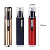 Electric Ear Neck Nose Hair Trimmer Eyebrow Trimmer Implement Shaver Clipper Shaver Man Woman Clean Trimer Razor Remover Kit IPX7 Waterproof Dual Edge Blades for Easy Cleansing (RED) view 2