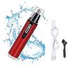 Electric Ear Neck Nose Hair Trimmer Eyebrow Trimmer Implement Shaver Clipper Shaver Man Woman Clean Trimer Razor Remover Kit IPX7 Waterproof Dual Edge Blades for Easy Cleansing (RED) view 4