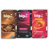 Bigfun Flavoured Condoms Extra Dotted & Ribbed for Men Combo Pack of 3, Count 10 - Dotted, Ribbed & Contoured ||Lubricated Long-Lasting  Tempting Chocolate, Strawberry & Xtra Time Condoms (Total 30pcs) view 1
