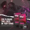 Bigfun Xtra Time Climax Control Condom | Prolong Pleasure, Boosts Confidence | Ribbed, Dotted & Contoured Design | Trusted Protection | Enhanced Sensitivity & Comfort | Pack of 3 view 3