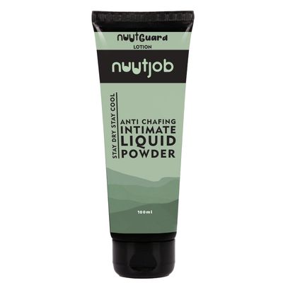 NUUT Guard Liquid Intimate Powder For Men 100 Millilitre Use Intimate Area Hygiene Product Aloe Leaf Juice No Itching,Irritation Prevents Wetness Talc,Aluminium&Paraben Free For Men-Boys