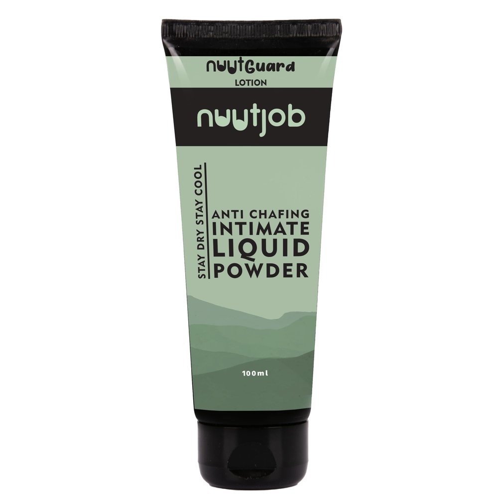NUUT Guard Liquid Intimate Powder For Men 100 Millilitre Use Intimate Area Hygiene Product Aloe Leaf Juice No Itching,Irritation Prevents Wetness Talc,Aluminium&Paraben Free For Men-Boys