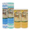 GINNI Premium Reusable Kitchen Tissue Rolls - Printed, Washable & Multi-Purpose - 2 Rolls of 30 X 25 CM (50 GSM) & 2 Roll of 20 cm * 22 cm (70 GSM) (Combo of 4) view 1