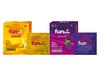 Funtime Flavoured Condoms Pack of 10 (3Pcs Each Pack) | Dotted, Ribbed & Contoured Long Lasting for Men | 5 Pack of Banana & 5 Pack of Black Grapes (Total 30 Pcs) view 1