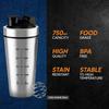 AS-IT-IS ATOM Steel Protein Shaker for Workout - 750ml | Portable | Easy to hold | Rust-Proof view 2