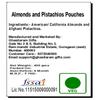 Amaram by Ghasitaram Rakhi Gifts for Brother - Almonds and Pistachios Pouches with 2 Beads Rakhis view 3