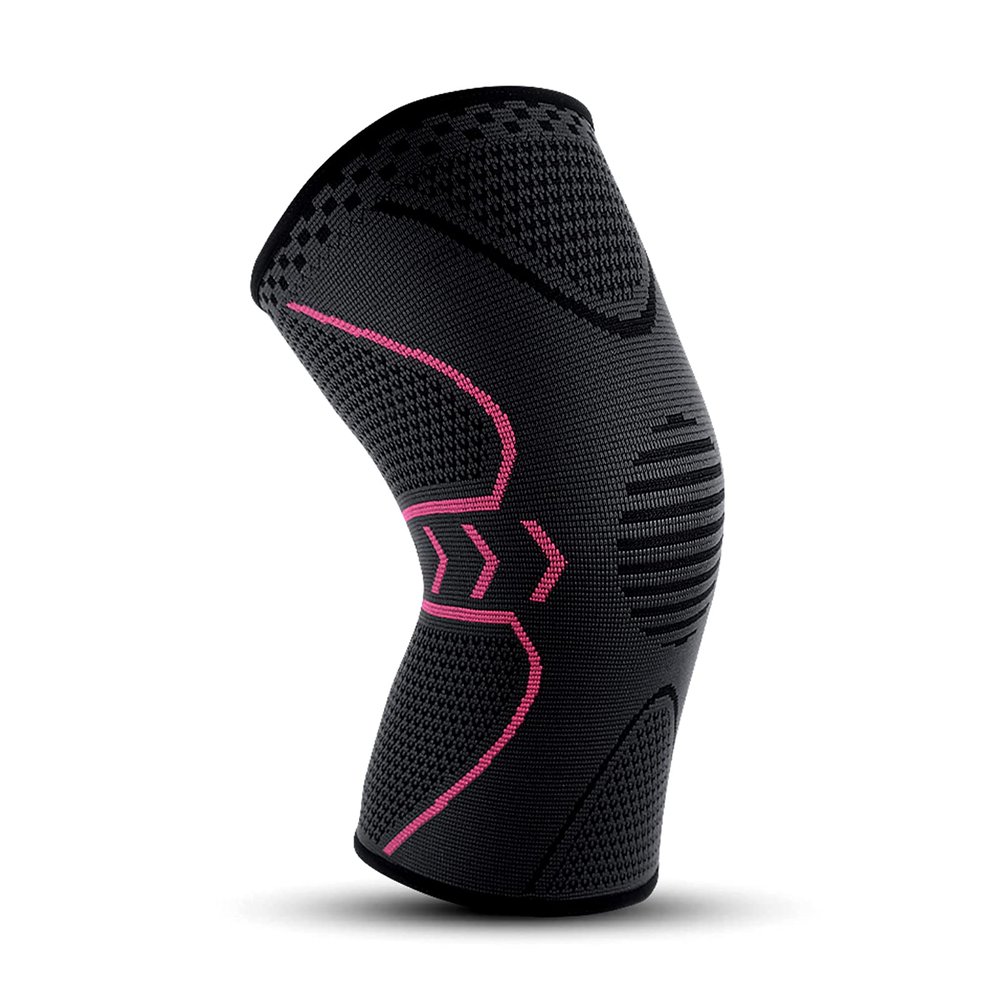 1PCS Kneepads Knee Support Protector with Silicone Design and Flexible Elastic Fitness Soft Breathable for Outdoor Activities Hiking Climbing Running Cycling Yoga