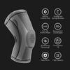1pcs Knee Support Men Women Knee Brace with Side Stabilizers Silicone Pad Sports Knee Sleeves for Weightlifting Powerlifting Running view 4